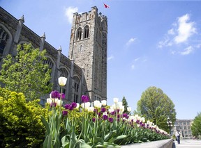 Western University's campus is shown on Sept. 7, 2022. (DEREK RUTTAN/The London Free Press)