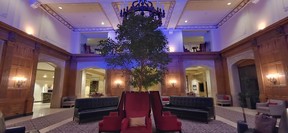 The main lobby at the Fairmont Chateau Laurier in Ottawa. SARA SHANTZ PHOTO