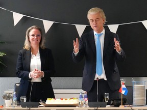 Geert Wilders, the leader of the Dutch Party for Freedom