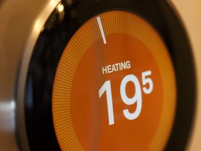 A smart thermostat