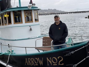 Mark Schacher is the owner and operator of Arrow Tugboat and Tour Company in Astoria. IAN SHANTZ/TORONTO SUN