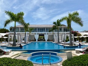 The luxurious Wymara Resort on Grace Bay Beach in Turks and Caicos. CYNTHIA MCLEOD/TORONTO SUN