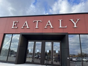 Eataly's second location in Toronto will open Thursday at Sherway Gardens.