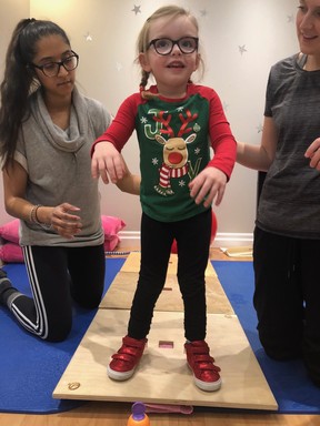 Madi Ambos, 10, is the chairkid for the Sun Christmas Fund for Variety Village.