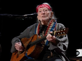 Willie Nelson performs during Farm Aid