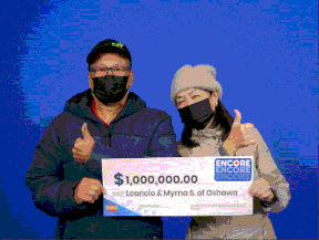 Oshawa couple are lottery winners