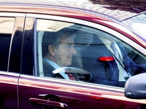 Paul Pelosi, husband of former U.S. House Speaker Nancy Pelosi, leaves the Phillip Burton Federal Building.