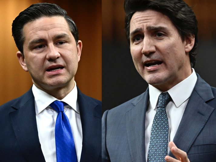 CAUGHT ON CAMERA: Poilievre and Trudeau brawl in House