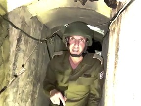 IDF clandestine tunnel walk through under Shifa hospital