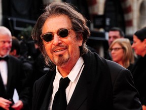 Al Pacino on Oct. 19 at the London Film Festival.