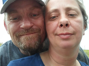 Steven Edward Riley Jr. and longtime girlfriend Ina Thea Kenoyer, 47. FACEBOOK