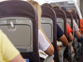 Reports suggest a female passenger on a flight in Russia gave her male seatmate oral sex.