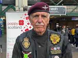 Jim Henderson, 78-year-old Army veteran who was punched and kicked during pro-Palestinian protest while trying to sell poppies.