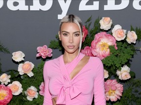 Kim Kardashian attends the November 2022 Baby2Baby Gala at the Pacific Design Center in California.