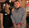 IRONY ALERT! Cassidy Kraus, left, and her now ex-hubby dressed for a Halloween. Hey, shouldn’t this be the other way around? FACEBOOK