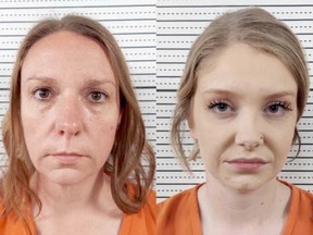 Lindsey Limbaugh, left, and Kirstin Kirker, both teachers in Missouri accused of sexual conduct with students.