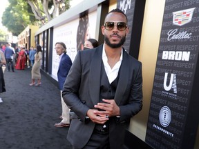 Marlon Wayans is pictured at the premiere of Respect.