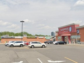 A man in his 70s was killed when he was pinned between two vehicles in a Brampton plaza parking lot on Friday, Nov. 3, 2023.