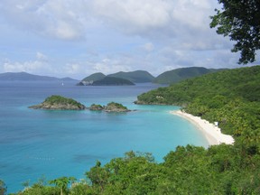 Trunk Bay on St. John in the U.S. Virgin Islands might be the prettiest beach on the planet.