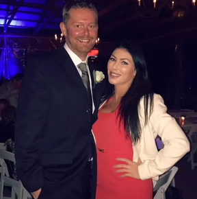 MURDERED: Billy Lanway and Holly Williams in happier times. FACEBOOK
