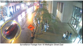 Surveillance video was part of a court case where a man was convicted of impaired driving causing death. SUPPLIED PHOTO/TORONTO SUN