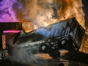 Gas Truck Explosion