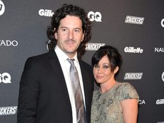 Shannen Doherty and Kurt Iswarienko