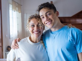 A mother is tempted to step in and help her sons become more independent.