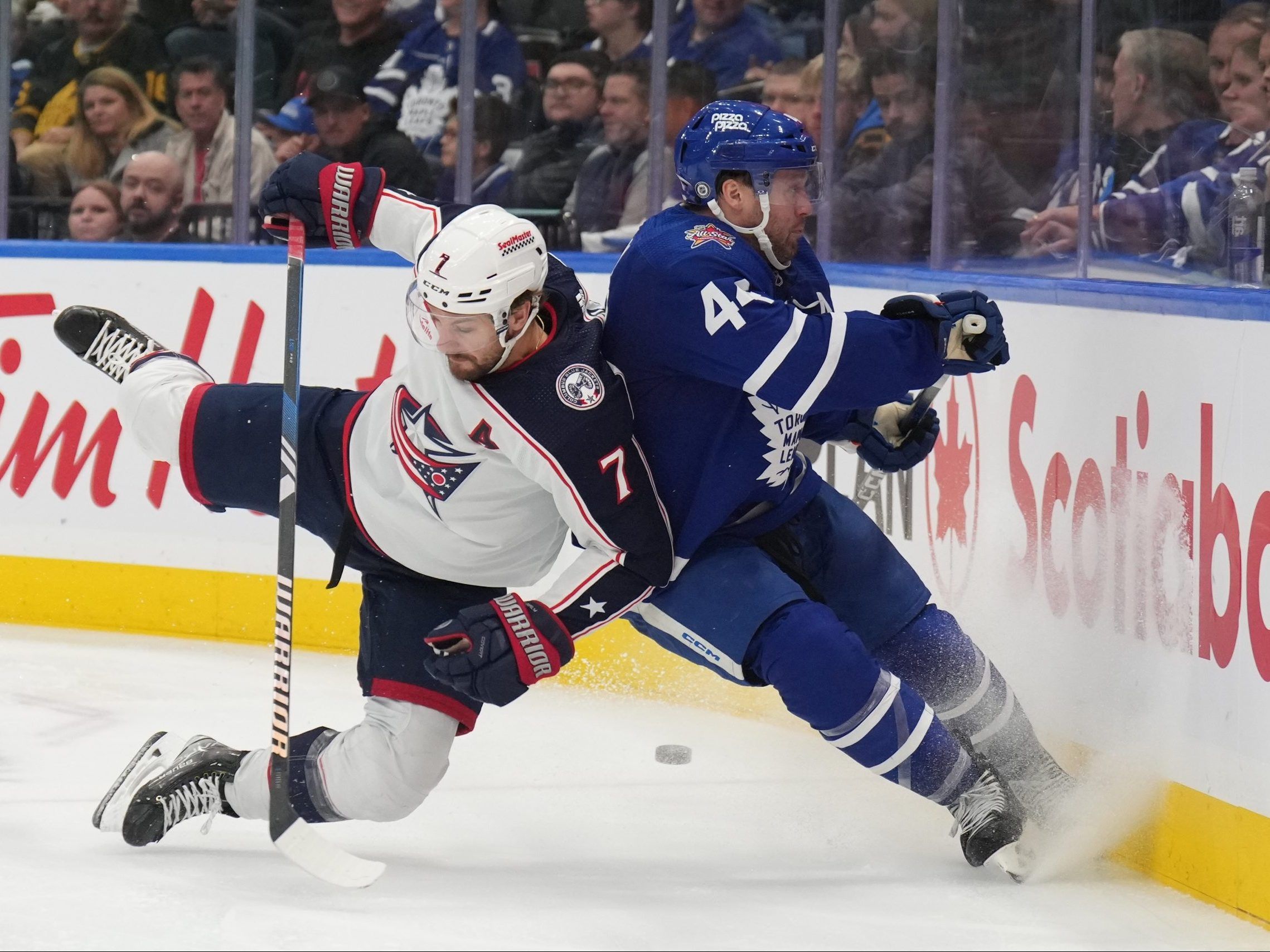 Leafs' stunning rally falls short, lose 6-5 to Columbus in overtime |  Belleville Intelligencer