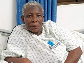 Safina Namukwaya, 70, gave birth to twins in Uganda after receiving IVF treatment.