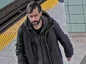 A man is being sought following a reported sexual assault at a downtown TTC subway station last month.