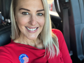 VOTE FOR ME! Moms For Liberty co-founder Bridget Ziegler and her hubby are embroiled in a three-way sex scandal. FACEBOOK