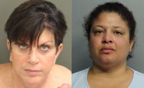 Suspected killer Lisa Dykes and her wife Nina Morano. DALLAS POLICE