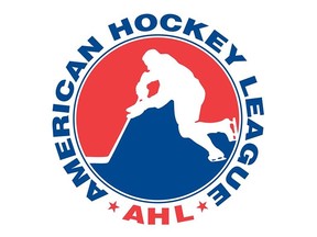 The American Hockey League (AHL) logo is shown in an undated handout photo.The American Hockey League has suspended Chicago Wolves head coach Bob Nardella for 10 games for using homophobic language against an official.THE CANADIAN PRESS/HO, AHL *MANDATORY CREDIT*