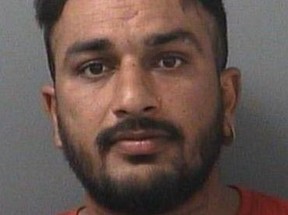 A man wanted in connection with an alleged assault in Brampton on Sept. 8, 2023.