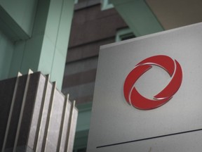 The Competition Bureau has been granted an order by the Federal Court of Canada requiring Rogers Communications Inc. to produce records related to an investigation into the company's Infinite wireless phone plans. The Rogers logo is photographed in Toronto on Monday, September 30, 2019.