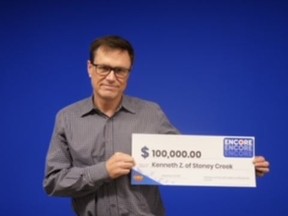 Stoney Creek Lottery winner