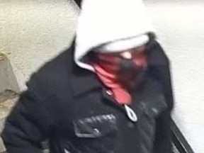 Suspect sought in a break-and-enter investigation.