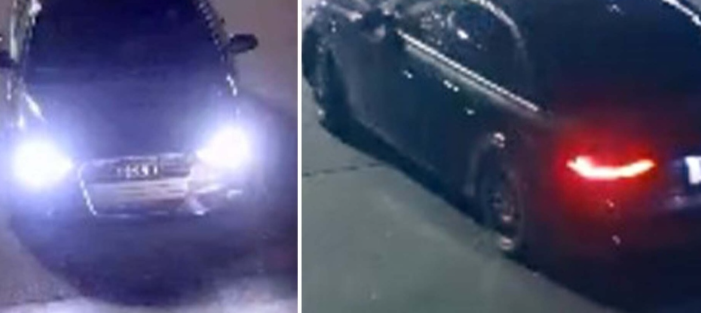RECOGNIZE THE CAR? Getaway car used in heist. TPS