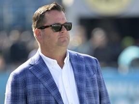 The Carolina Panthers fired general manager Scott Fitterer on Monday.