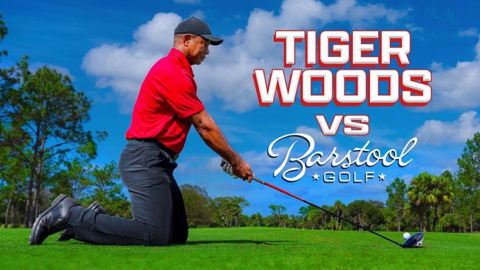 Tiger Woods wins 'long-drive contest' from his knees | Ottawa Citizen