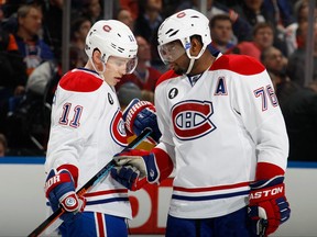 Brendan Gallagher and P.K. Subban were teammates on the Montreal Canadiens.