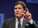 Fox News host Tucker Carlson discusses 'Populism and the Right' during the National Review Institute's Ideas Summit at the Mandarin Oriental Hotel March 29, 2019 in Washington, DC.