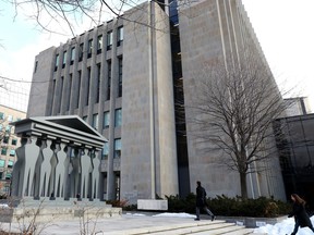 The Ontario Superior Court building in Toronto.