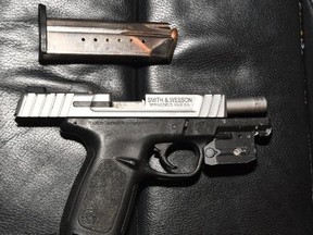 York Regional Police seized a loaded gun during an incident in Vaughan.