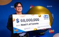 Toronto's $68 million lotto winner