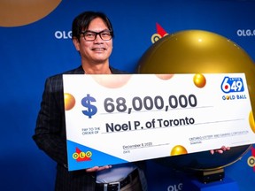 Toronto's $68 million lotto winner