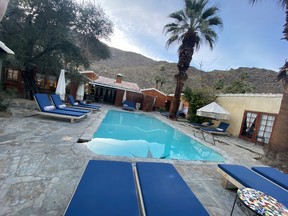Heated pools are open and available to guest 24/7 at the Korakia.