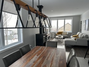 The new Grande-Pointe townhouses are available for rent, offering spacious and modern amenities. IAN SHANTZ/TORONTO SUN