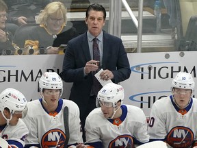 New York Islanders head coach Lane Lambert